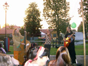 Torilds familj stod för mycket bra musik hela veckan, men här var det på hennes fest 